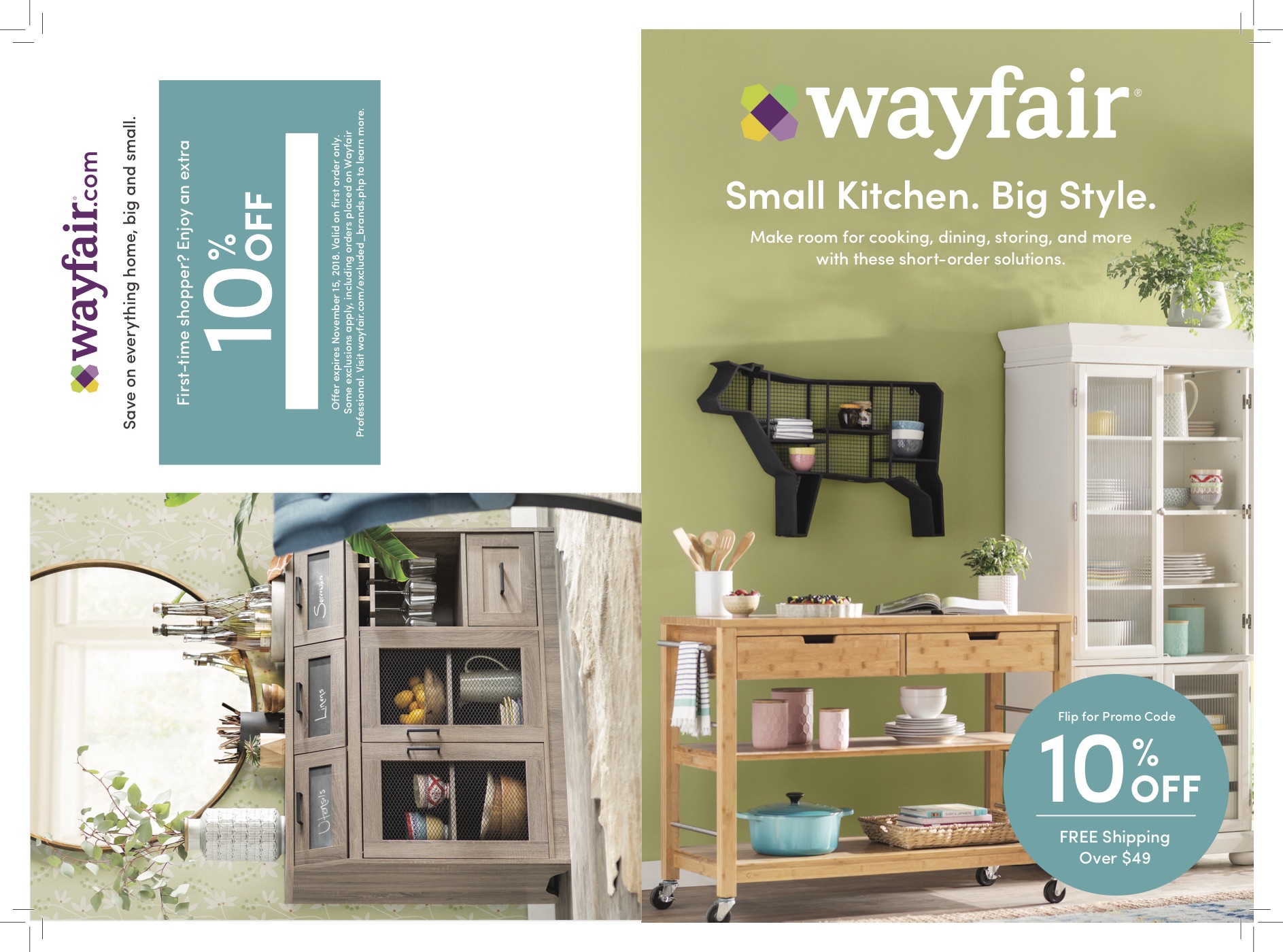Small Kitchen Mailer